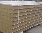 Сэндвич панель из базальта, металл 0,5/0,5мм (Кровелный)